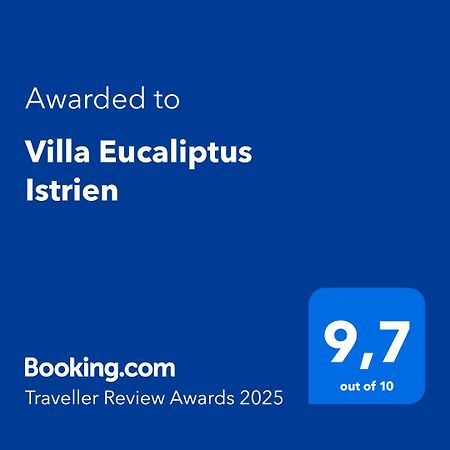 Villa Eucaliptus Istrien Ровинь Экстерьер фото